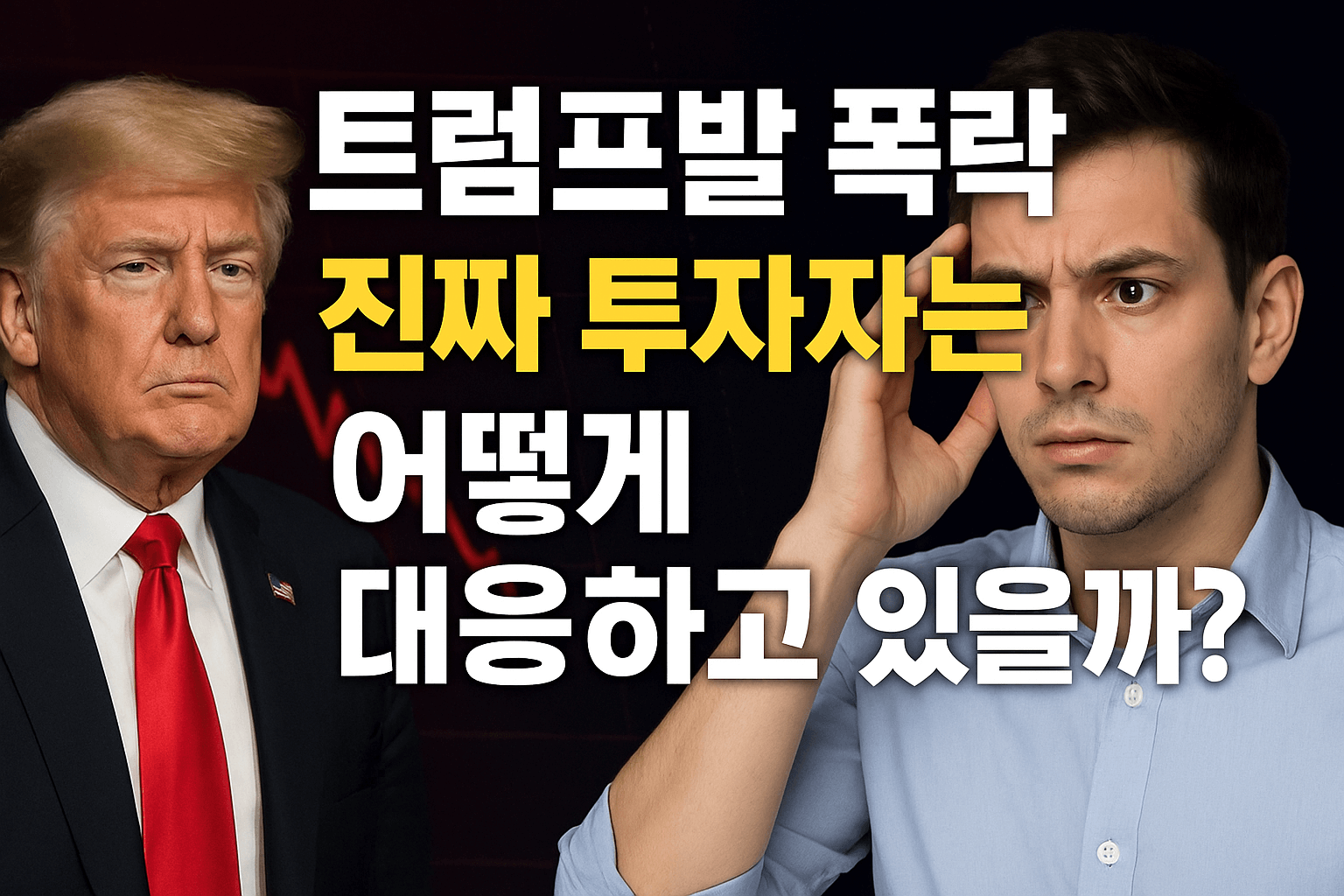 트럼프발 주식 폭락 대처방법