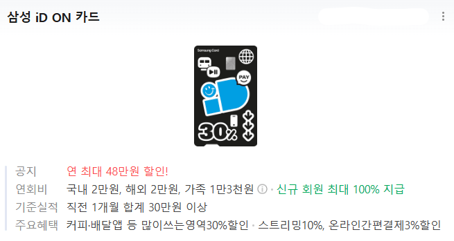 id on card