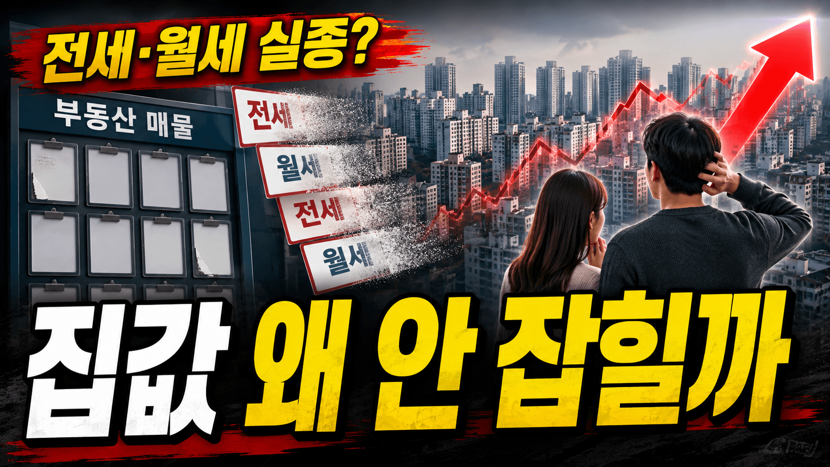 전세와 월세 매물 감소로 집값 상승 압력이 커지는 부동산 시장 썸네일