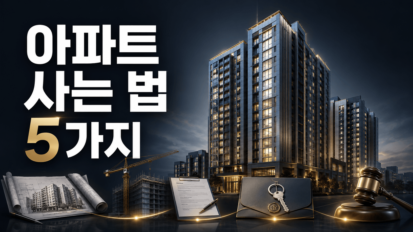 청약·분양권·재개발 재건축·일반매매·경매 공매로 아파트 사는 방법 5가지